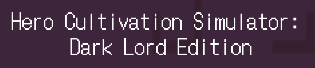 Hero Cultivation Simulator: Dark Lord Edition