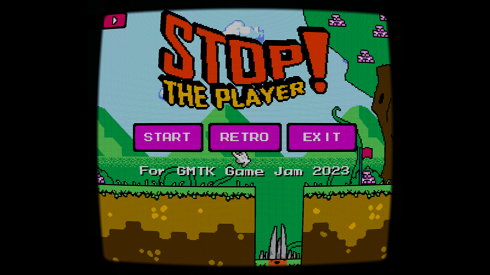 Cover image for STOP THE PLAYER!