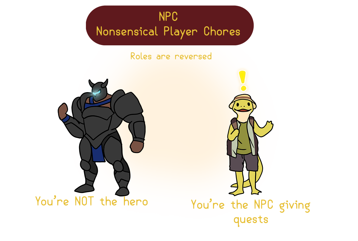 N.P.C. - Nonsensical Player Chores