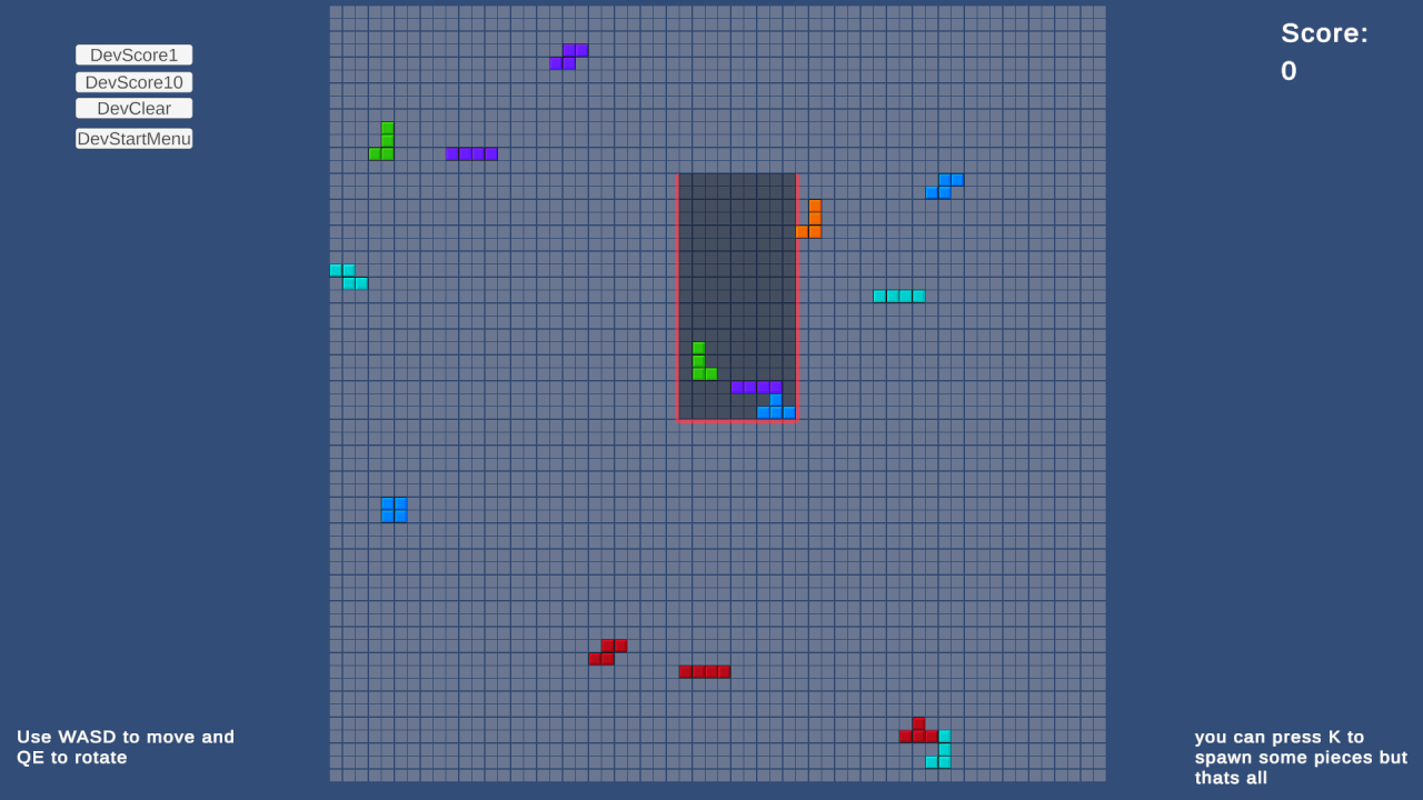 Reversed Tetris