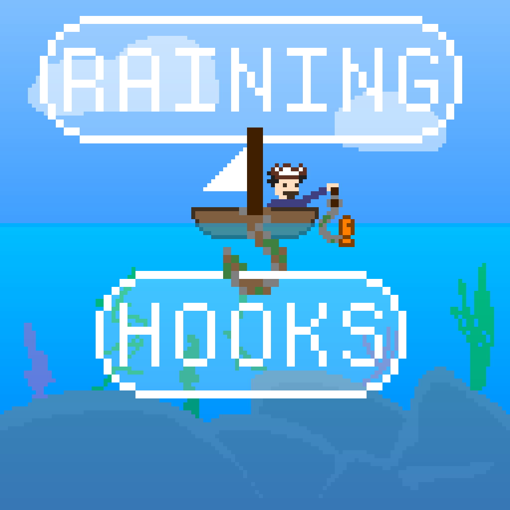 Rate Raining Hooks by Squidoobee for GMTK Game Jam 2023 itch.io