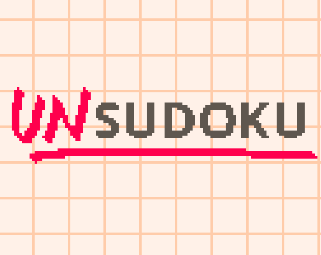 Cover image for Unsudoku