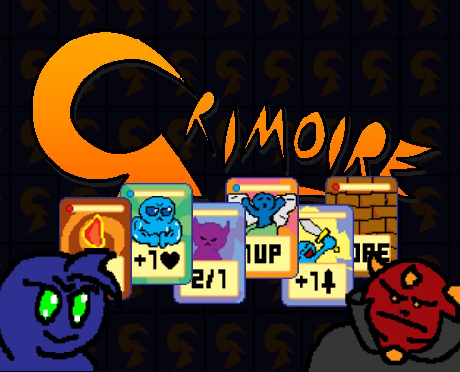 GRIMOIRE The Redemption by croverload for GMTK Game Jam 2023 itch.io