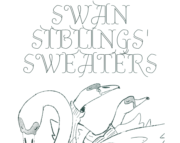 Swan Siblings' Sweaters