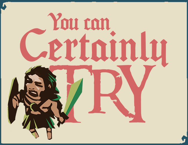 Cover image for You can certainly try