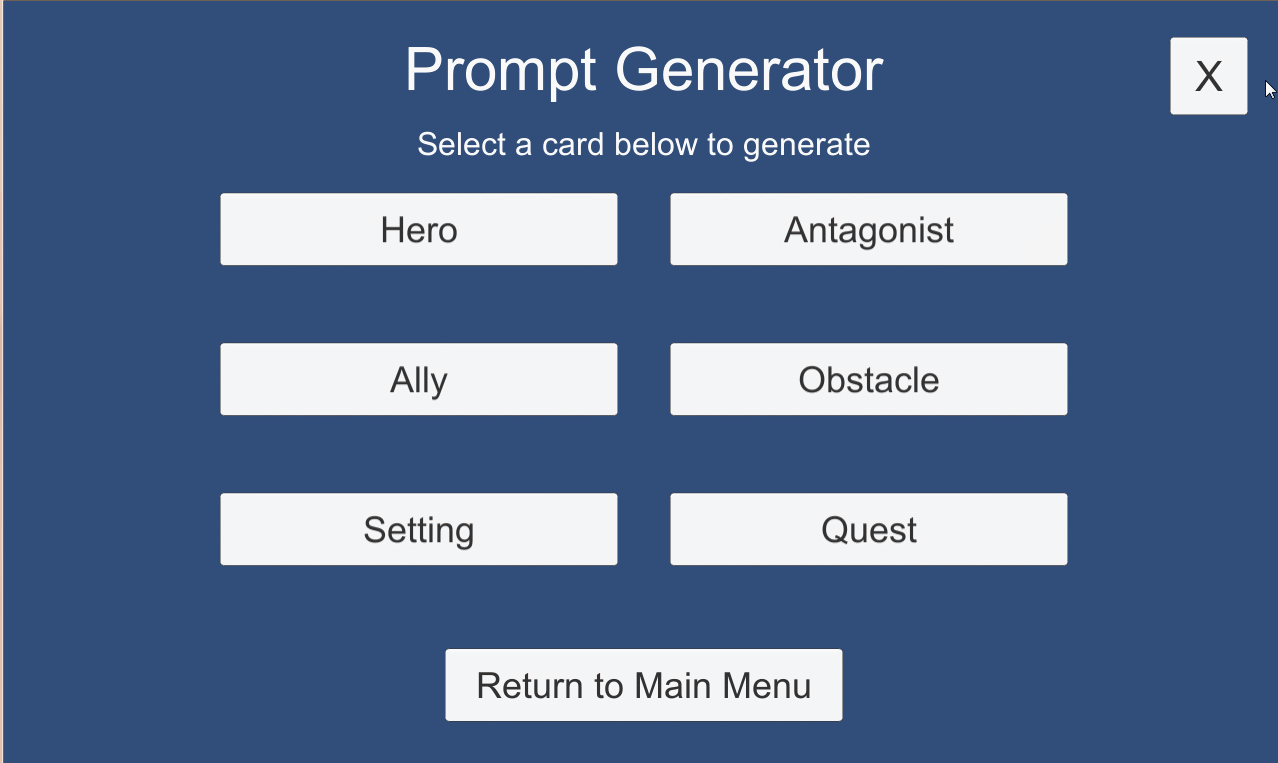 Prompt Generator Demo