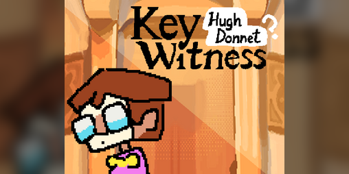 Cover image for Key Witness - Hugh Donnet