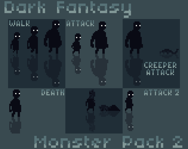 Dark Fantasy Monster Pack 2