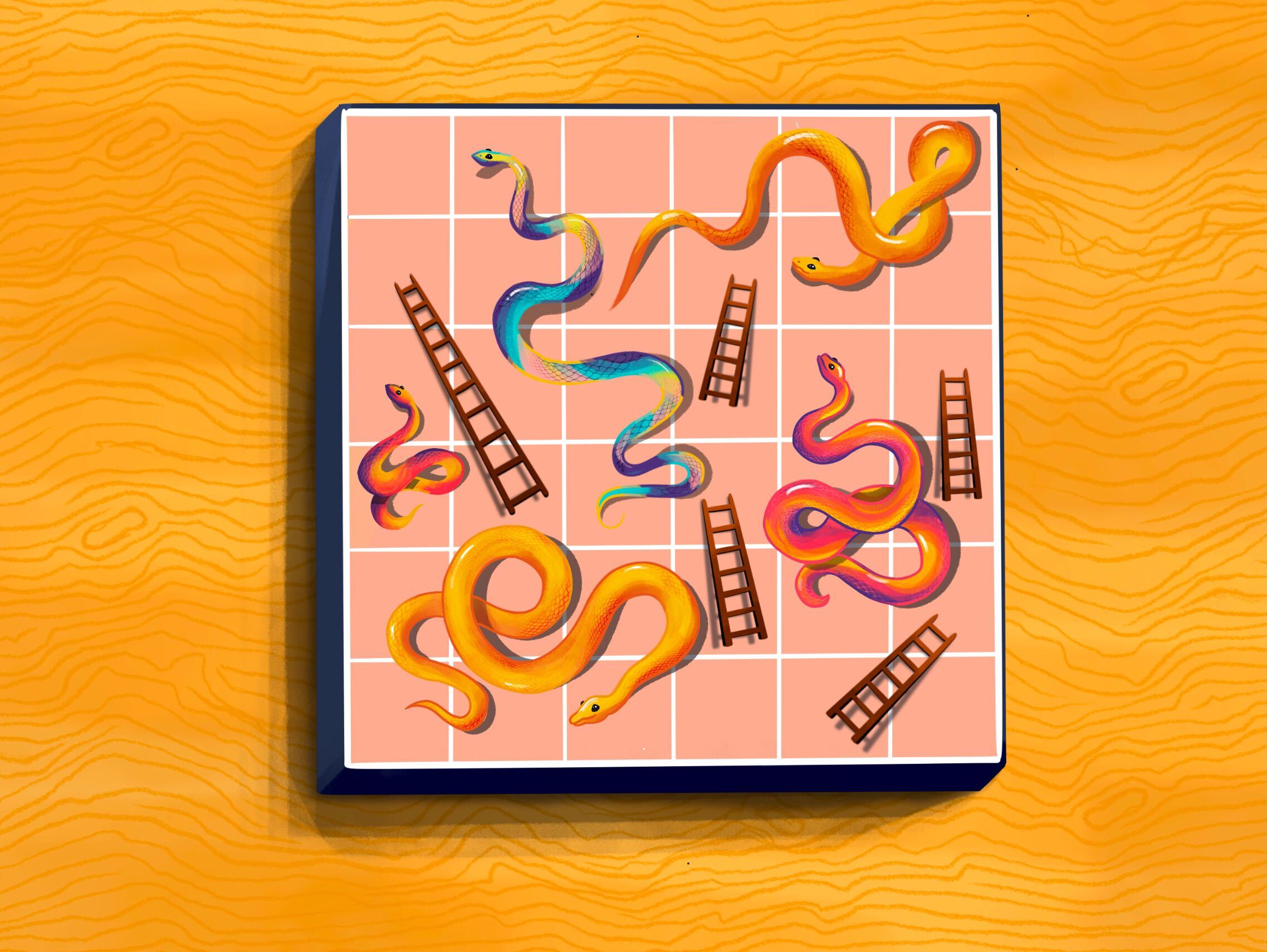 Snakes and Ladders Healthy Aging Trivia by jaysta