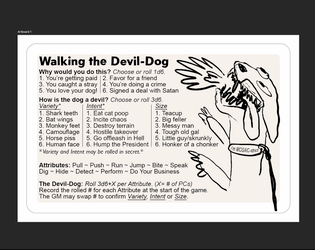 Walking the Devil-Dog   - A MOSAIC-Strict Fragment 