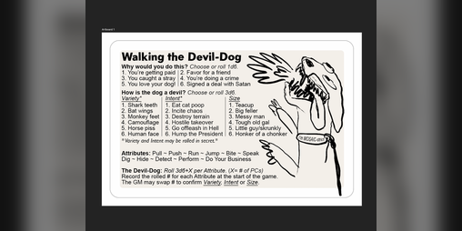 Cover image for Walking the Devil-Dog