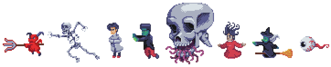 Spooky SHMUP Megapack