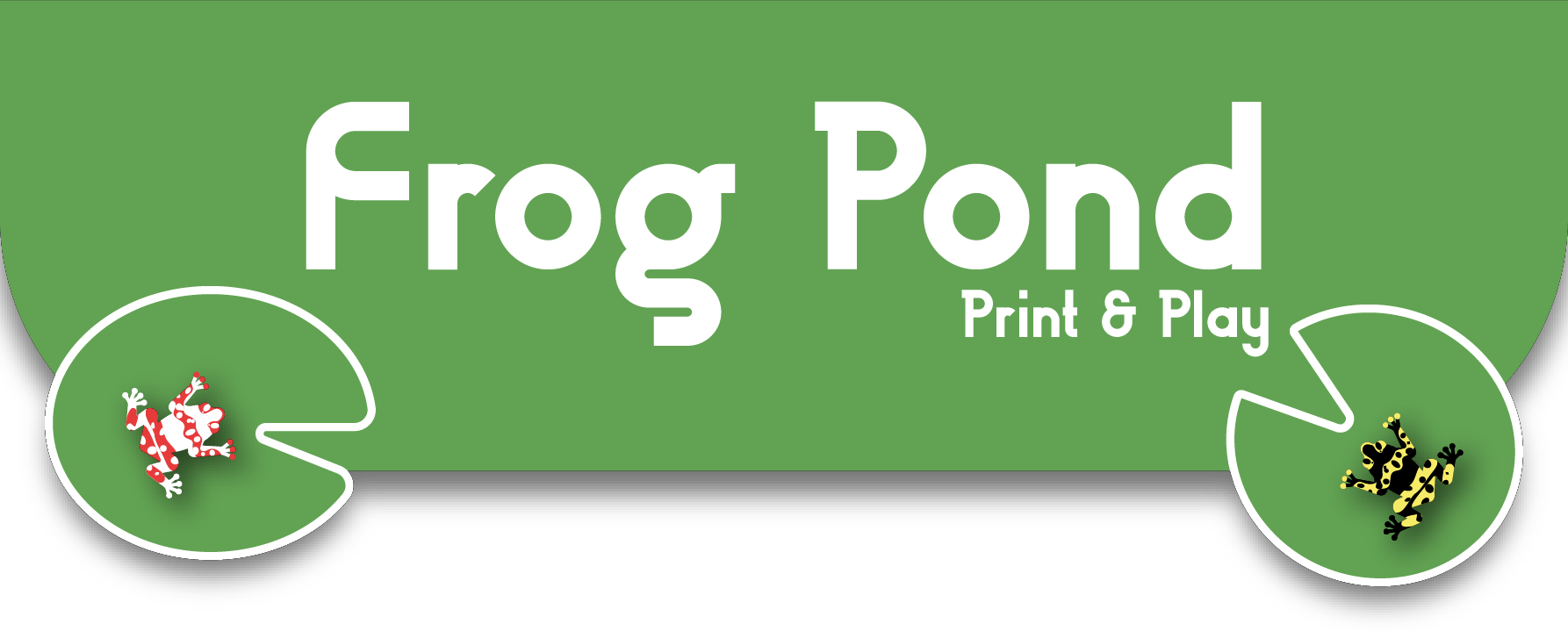 Frog Pond: Print & Play!