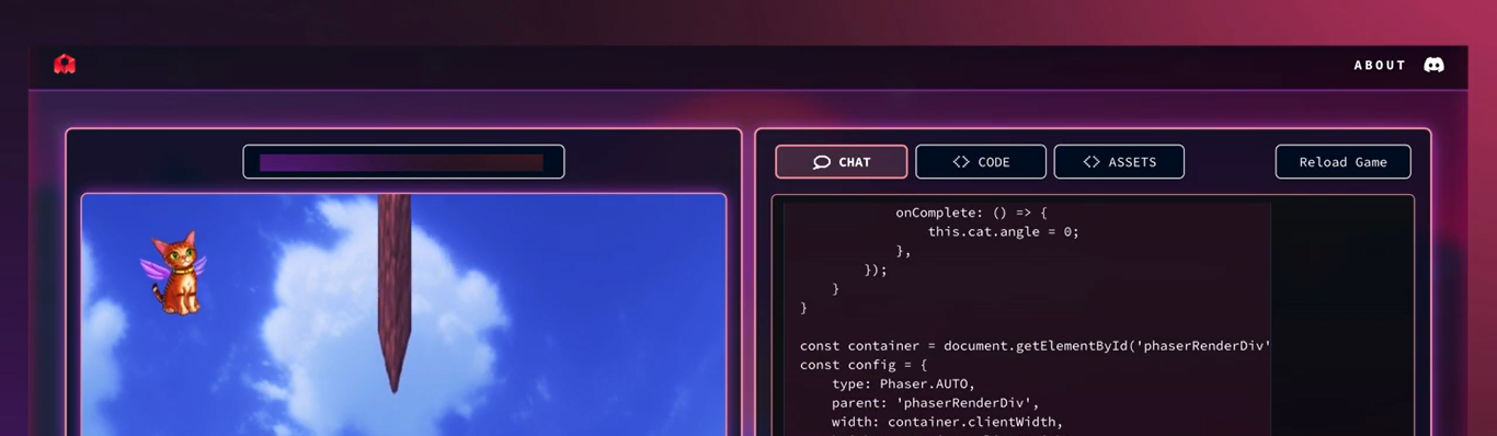 First Look at Rosebud AI Game Maker: Type, Create, Play - itch.io