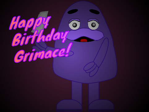 Happy Birthday Grimace! (A Short Horror Game)