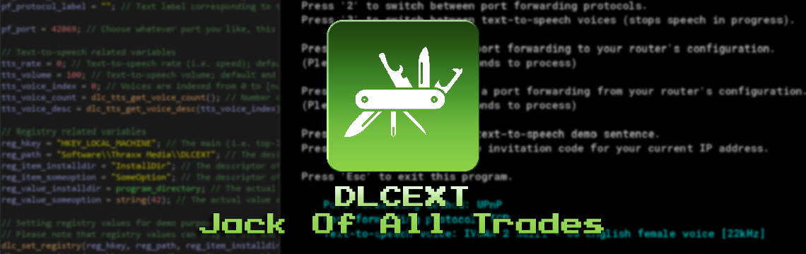 DLCEXT - Jack Of All Trades