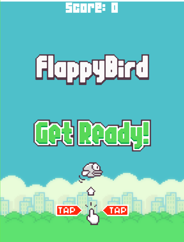 Flappybird recreated by fabianzarva
