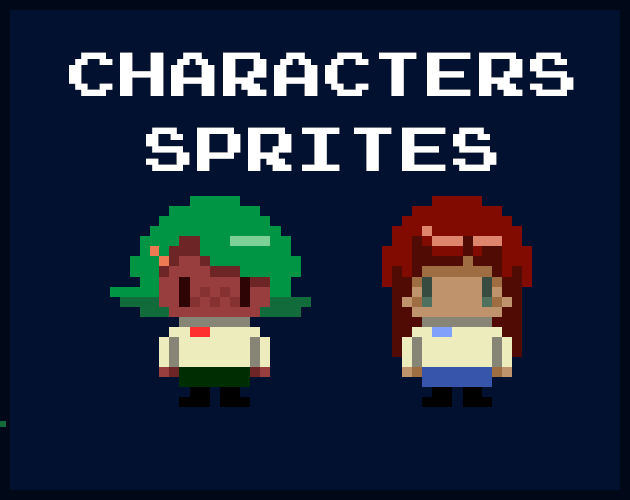 Characters Sprites and Their Weapons - Idle, Run, Zoom, Hurt, Attack