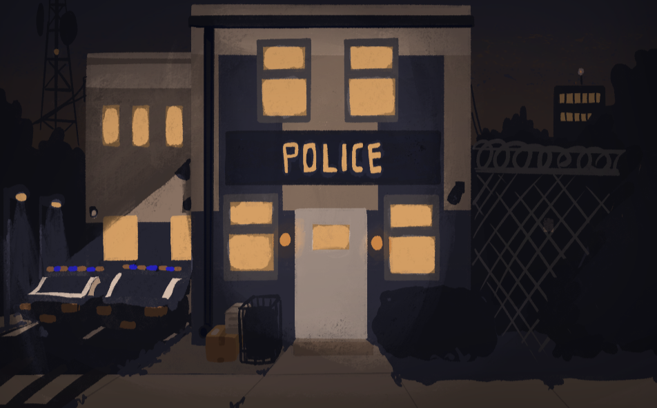 Police Station Exterior