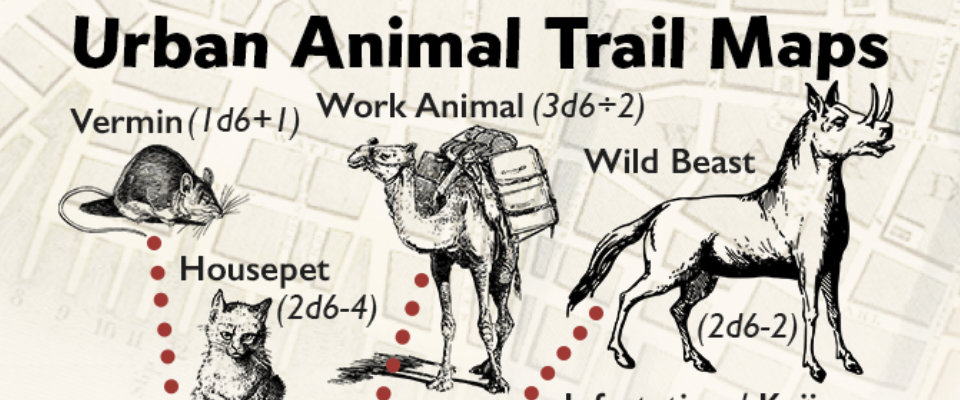 Urban Animal Trail Maps