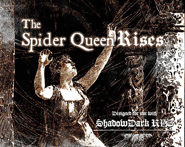 Cover image for The Spider Queen Rises