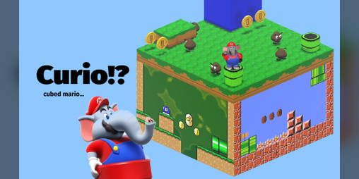 Cover image for Mario's Wonder Cube
