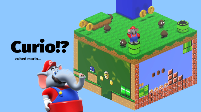 Cover image for Mario's Wonder Cube