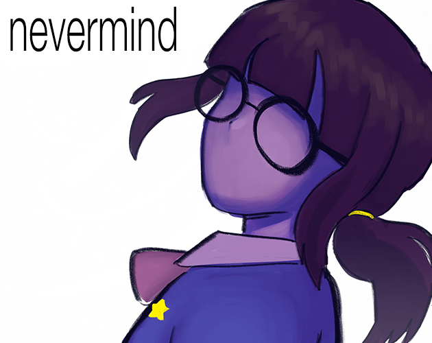 Cover art for Up the Hill Down to the Nevermind by Prairieland Planet — adult visual novel