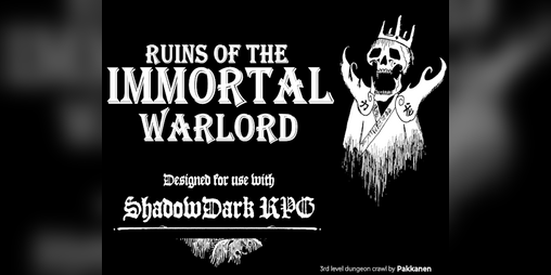 Cover image for Ruins of The Immortal Warlord