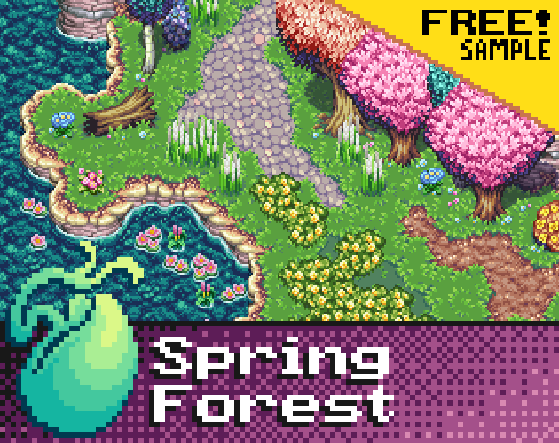 Pixilart - Spring Tree Speed Draw by SchericT