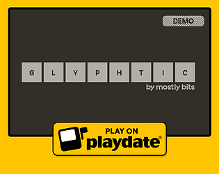 Glyphtic (demo)