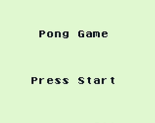 Game Boy Pong