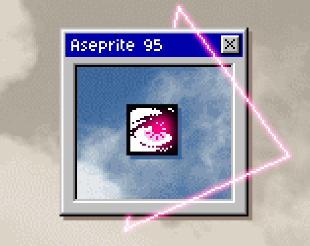 Aseprite 95 Theme by Kacper Woźniak