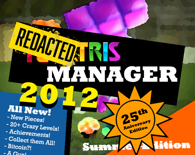 Cover image for -REDACTED-tris Manager 2012: 25th Anniversary Special Edition