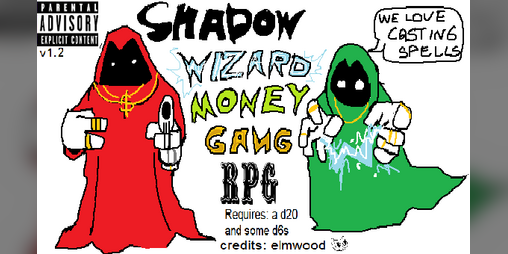 Cover image for shadow wizard money gang ttrpg