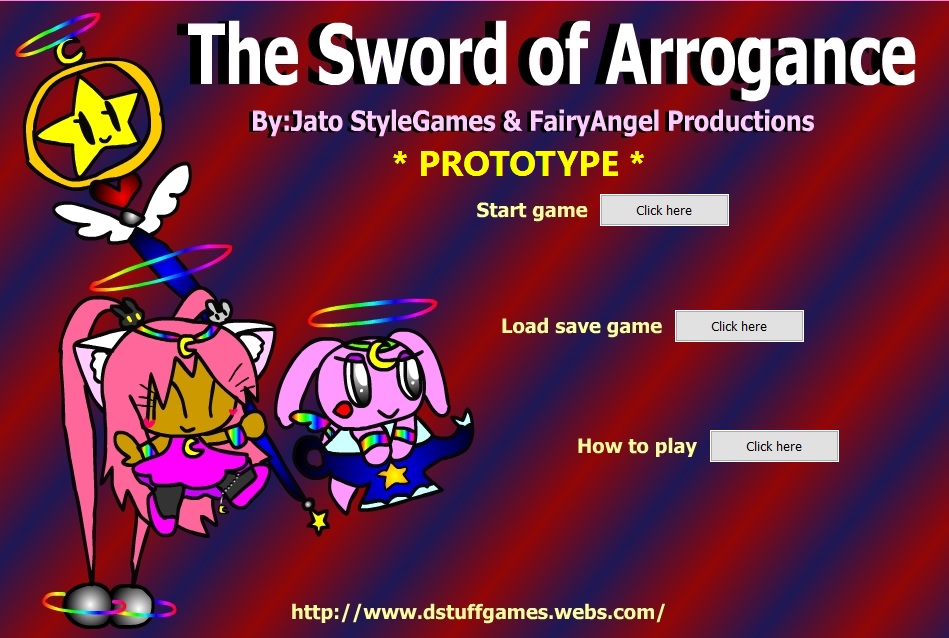 Cover image for The Sword of Arrogants PROTOTYPE