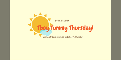 Cover image for Tboy Tummy Thursday