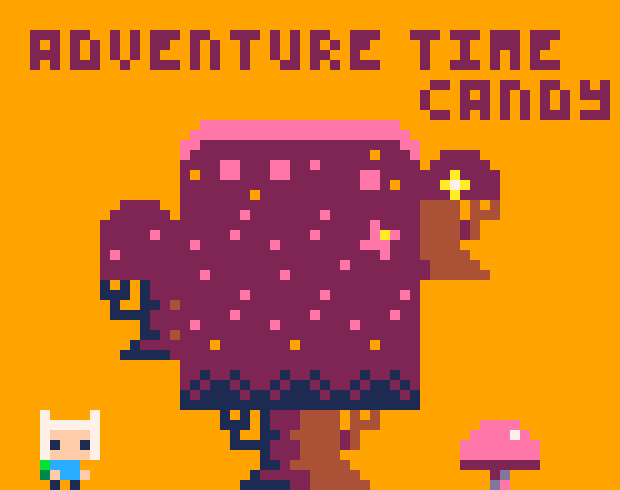 Adventure Time Candy World By Rocket Fuel