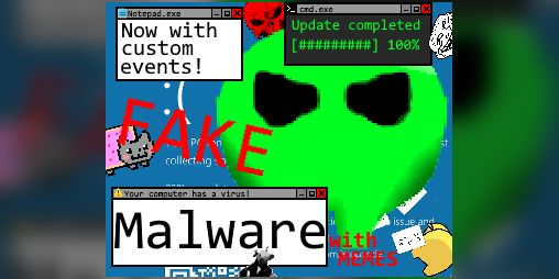 Cover image for Fake Malware - Troll Tool (Prank your friends)