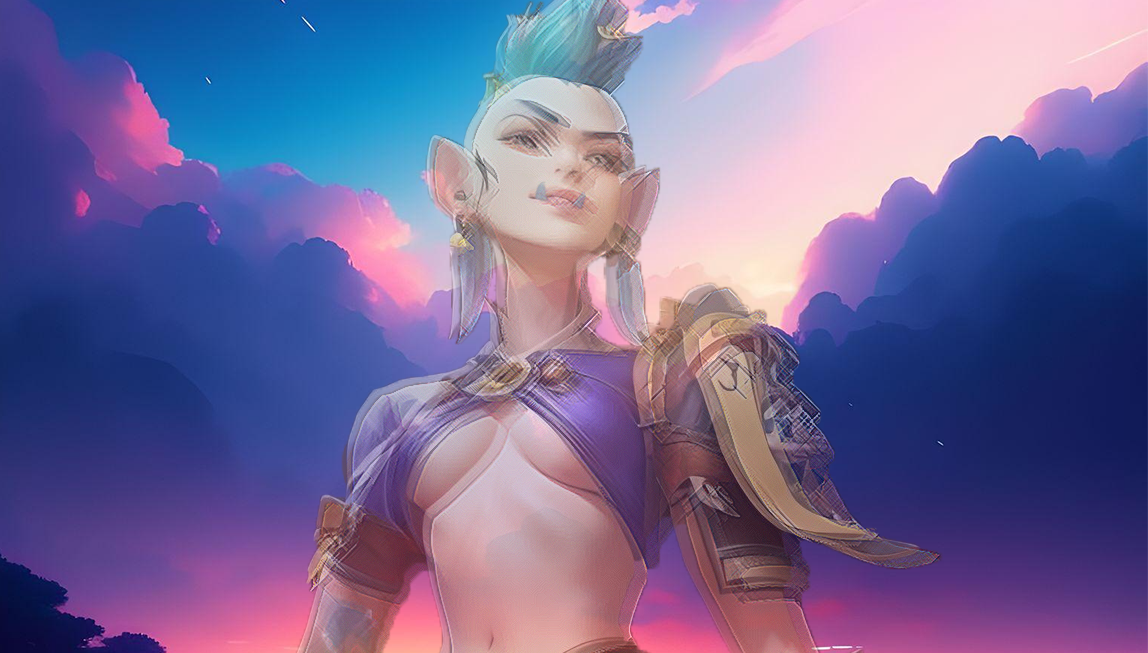 The orc girl in the sky with diamonds