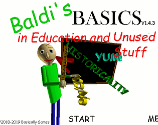 Baldi's Basics Plus 2D v1.0 Mobile by iMakeStuffSC