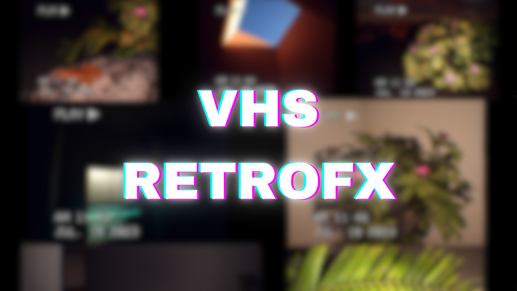 VHS RetroFX Unreal Engine 5