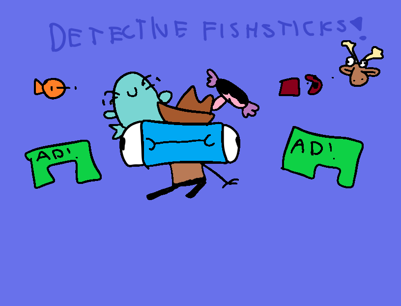 Detective Fishsticks! by Diruizboi