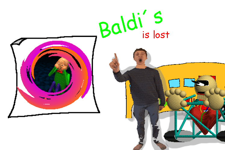 Baldi is lost:Chapter one