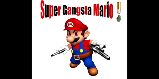 Cover image for Super Gangsta Mario