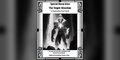 Cover image for Special Items for The Bright Mountain