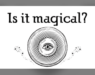 It is magical?   - An urban fantasy oracle 