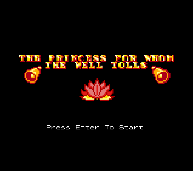 Cover image for The Princess for Whom The Well Tolls