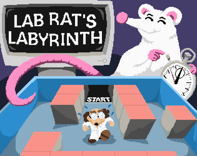 Lab Rat's Labyrinth by Smithy Games, doctoRat for GMTK Game Jam 2023