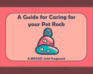 How To Care For Your Pet Rock  